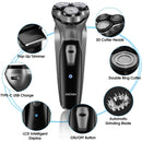 ENCHEN Electric Face Shaver Razor Men 3D Floating Blade USB Recharge - KiwisLove