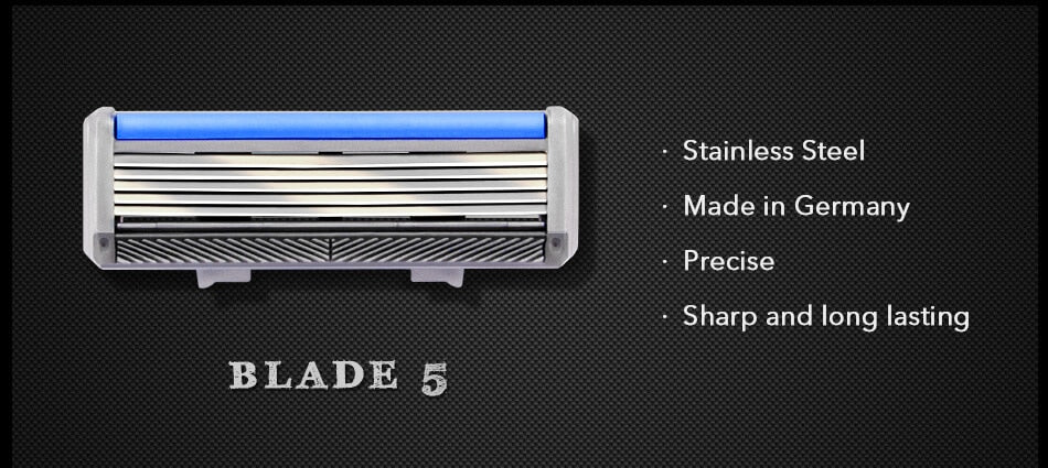 Qshave Black Spider Man Manual Shaving Razor (1 Handle + 2pc X5 Blade) - KiwisLove