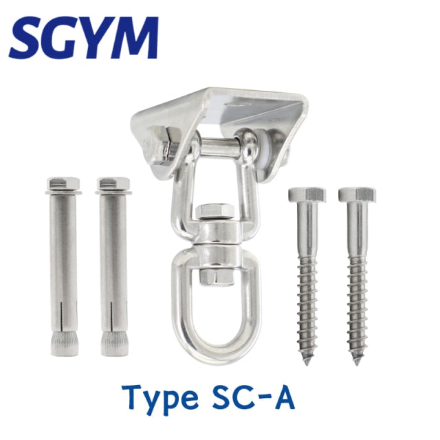 Heavy Bag Hanger Suspension Hooks Concrete Wooden Swing Hangers Sets - KiwisLove