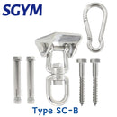 Heavy Bag Hanger Suspension Hooks Concrete Wooden Swing Hangers Sets - KiwisLove