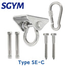 Heavy Bag Hanger Suspension Hooks Concrete Wooden Swing Hangers Sets - KiwisLove