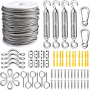 PVC Coated Flexible Wire Rope Soft Cable Transparent Stainless Steel  Kit - KiwisLove