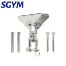 1set 304 Stainless Steel Heavy Duty Swing Fixed Buckles Hook Hanger - KiwisLove