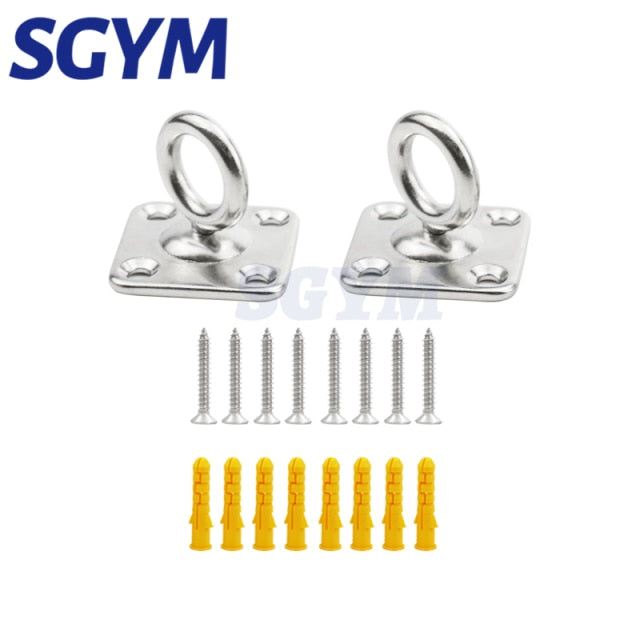 2Pcs Swivel Rotatable Ceiling Hook Wall Mounted Hook hanging Anchor - KiwisLove