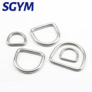 D Ring 304 Stainless Steel Polished Welded Dog/Pet Collars Buckle Marine - KiwisLove