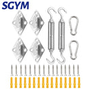 Shade Sail Installation Kit Canvas Cap Tent Boat Marine  Snap Fastener - KiwisLove