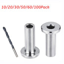 SGYM 316 Stainless Steel Protector Sleeves for 1/8 5/32 or 3/16 Inch Cable - KiwisLove