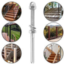 20 set Threaded Hand Crimp Swage Stud Stemball Swage Combination Pack - KiwisLove