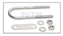 1pcs U-Bolt with Nuts Frame Straps 304 Stainless Steel Fastener - KiwisLove