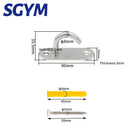 2 Sets 304SS Suspended Ceiling Wall Mount J-Shaped Hooks Heavy Duty - KiwisLove