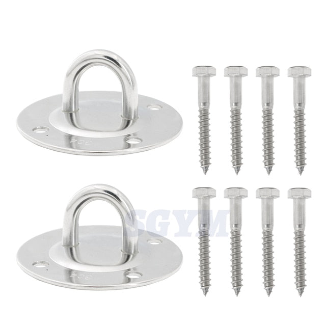 Hammock Wall Mount Anchor Hooks Heavy Duty Ceiling Swing Hanging Kit - KiwisLove