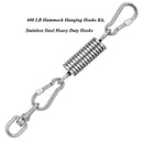 304 Stainless Steel Heavy Duty Hanging Kit Spring Hook Spinning - KiwisLove