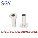 Stainless Steel Protective Protector Sleeves Grommet for 1/8"  5/32"  3/16" - KiwisLove