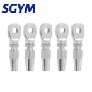 5pcs Swageless Eye Terminal For 3mm Wire Rope  Railing Rope Terminal Fitting - KiwisLove