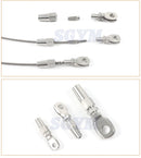 5pcs 316 Marine Grade Stainless Steel Swageless Eye Terminal 3mm - KiwisLove