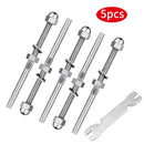 5pcs Cable Railing Swage Threaded Stud Tension End Fitting Terminal T316 Marine - KiwisLove