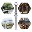 5pcs Cable Railing Swage Threaded Stud Tension End Fitting Terminal T316 Marine - KiwisLove