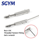 Cable Railing Wire rope Threaded Stud Tension End Toggle Anchor Terminal - KiwisLove