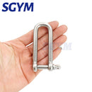 304 Stainless Steel D Shackle Anchor Shackle Connector Rigging Fastener - KiwisLove