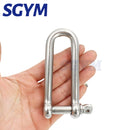 304 Stainless Steel D Shackle Anchor Shackle Connector Rigging Fastener - KiwisLove