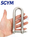304 Stainless Steel D Shackle Anchor Shackle Connector Rigging Fastener - KiwisLove