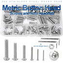 round head hex hexagon socket screw set allen head bolt and nut kit - KiwisLove