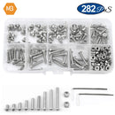 round head hex hexagon socket screw set allen head bolt and nut kit - KiwisLove