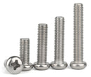 20Pcs 304 Stainless Steel Cross Recessed Pan Head Screw Phillips M4 - KiwisLove