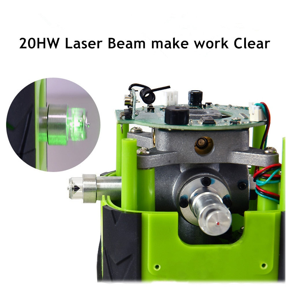 Fukuda Rotary Laser Level 360 16 Lines 4D Green Beam Cross Self-Leveling - KiwisLove