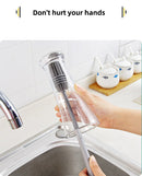 Cup Brush Scrubber Glass Cleaner  Kitchen Cleaning Silicone - KiwisLove