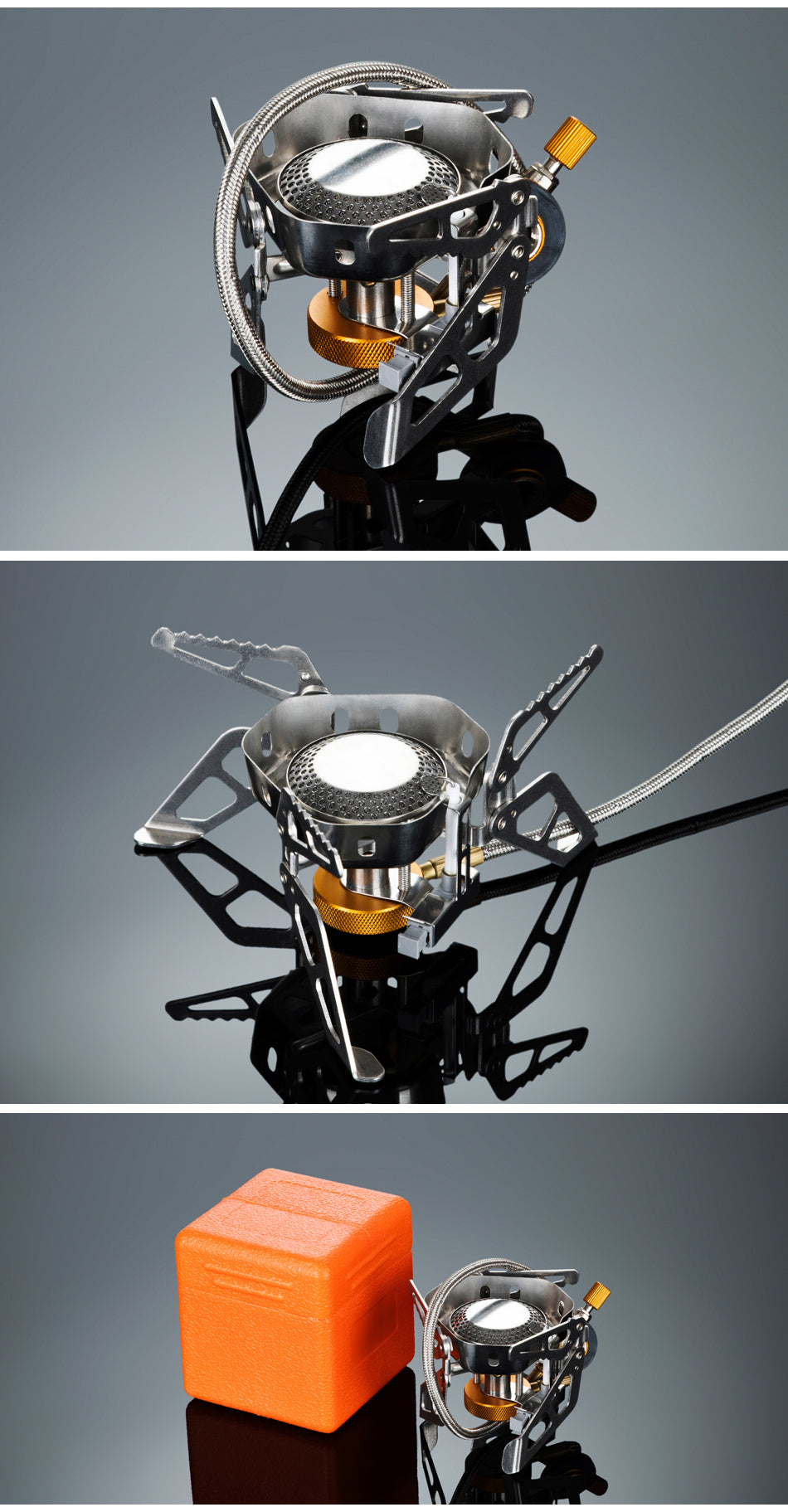 Fire Maple Windproof Gas Burner Stove Wildfire Hiking Camping FMS-WF - KiwisLove