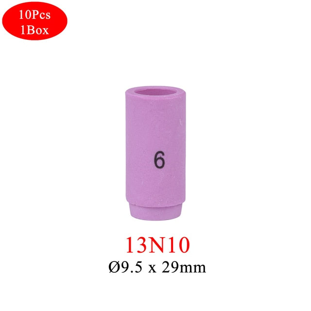 10Pcs Alumina Nozzles For TIG WP9 20 WP17 18 26 Welding Torch - KiwisLove