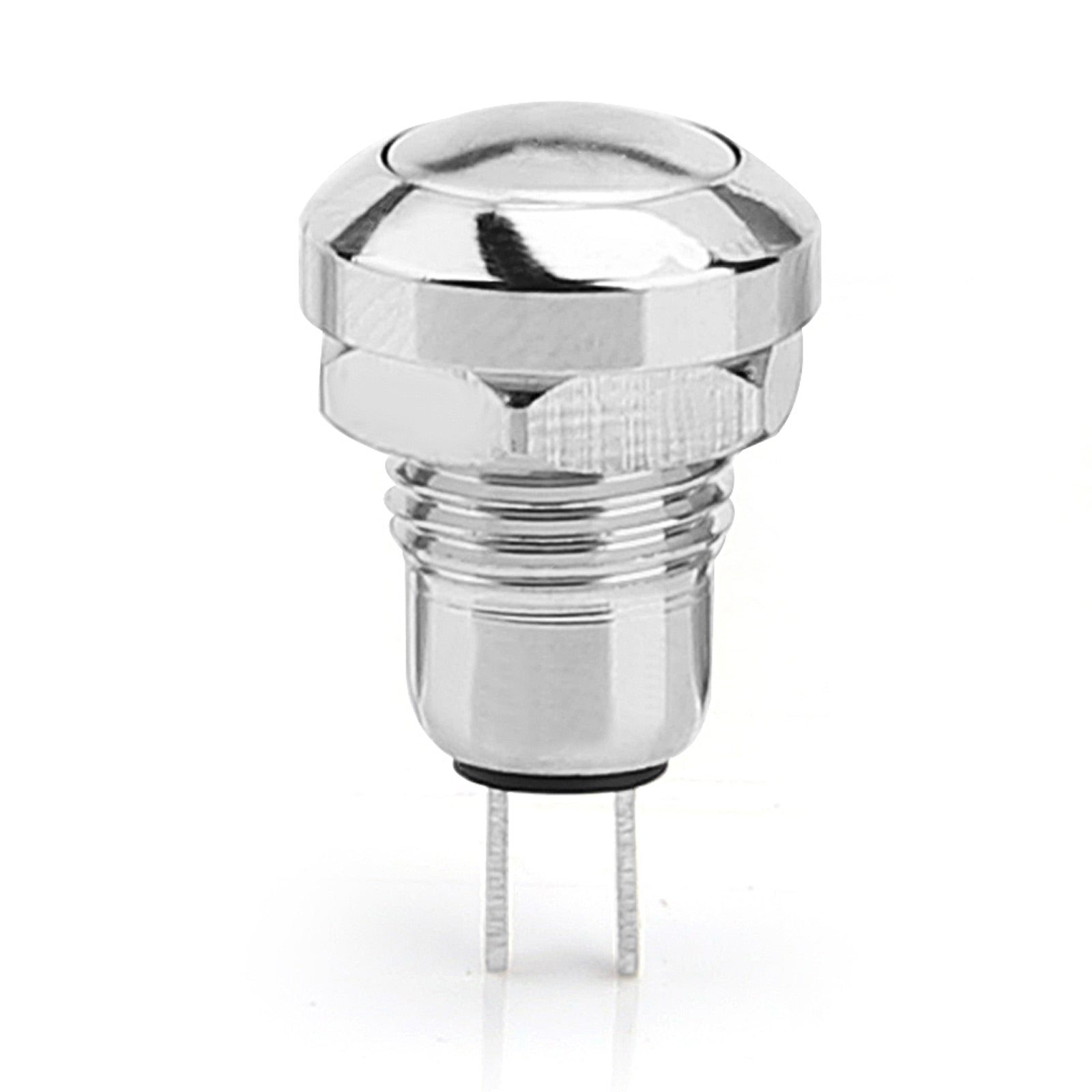 Mini 8mm Stainless Steel Momentary Push Button Switch - KiwisLove