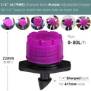 Adjustable 8-Holes Drippers Garden Irrigation Spinkler Nozzle - KiwisLove