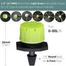 Adjustable 8-Holes Drippers Garden Irrigation Spinkler Nozzle - KiwisLove