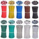 100PCS Round  Plastic Twist Tie with Iron Core Bendable Plant Training Wire - KiwisLove