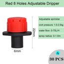 Irrigation Rotating Misting Refraction Hanging Nozzle Sprinkler Dripper - KiwisLove