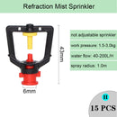 Irrigation Rotating Misting Refraction Hanging Nozzle Sprinkler Dripper - KiwisLove