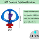 Irrigation Rotating Misting Refraction Hanging Nozzle Sprinkler Dripper - KiwisLove