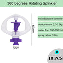 Irrigation Rotating Misting Refraction Hanging Nozzle Sprinkler Dripper - KiwisLove