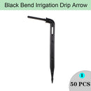 Irrigation Steady Flow Dripper With 4-Way 1/8" Water Pipe Cross Connector - KiwisLove