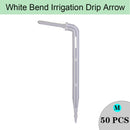 Irrigation Steady Flow Dripper With 4-Way 1/8" Water Pipe Cross Connector - KiwisLove