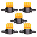 10PCS 1/4'' Barbed Mini Valve Shut Off Coupling Connectors - KiwisLove