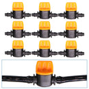 10PCS 1/4'' Barbed Mini Valve Shut Off Coupling Connectors - KiwisLove