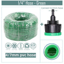 Garden Water Hose with Quick Connector Micro Drip Misting Irrigation Pipe - KiwisLove