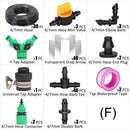 1/4" Hose Drip Irrigation Kit Transparent Bend Arrow Dripper Emitter Sprinkler - KiwisLove