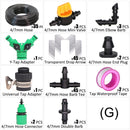 1/4" Hose Drip Irrigation Kit Transparent Bend Arrow Dripper Emitter Sprinkler - KiwisLove
