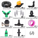 1/4" Hose Drip Irrigation Kit Transparent Bend Arrow Dripper Emitter Sprinkler - KiwisLove