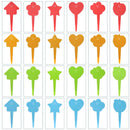 25 pcs Thick  Plastic Plant Labels Waterproof Re-Usable Nursery Vegetables - KiwisLove
