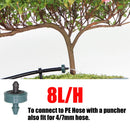 5-50m Drip Emitter Garden Irrigation Compensation Regulator System - KiwisLove